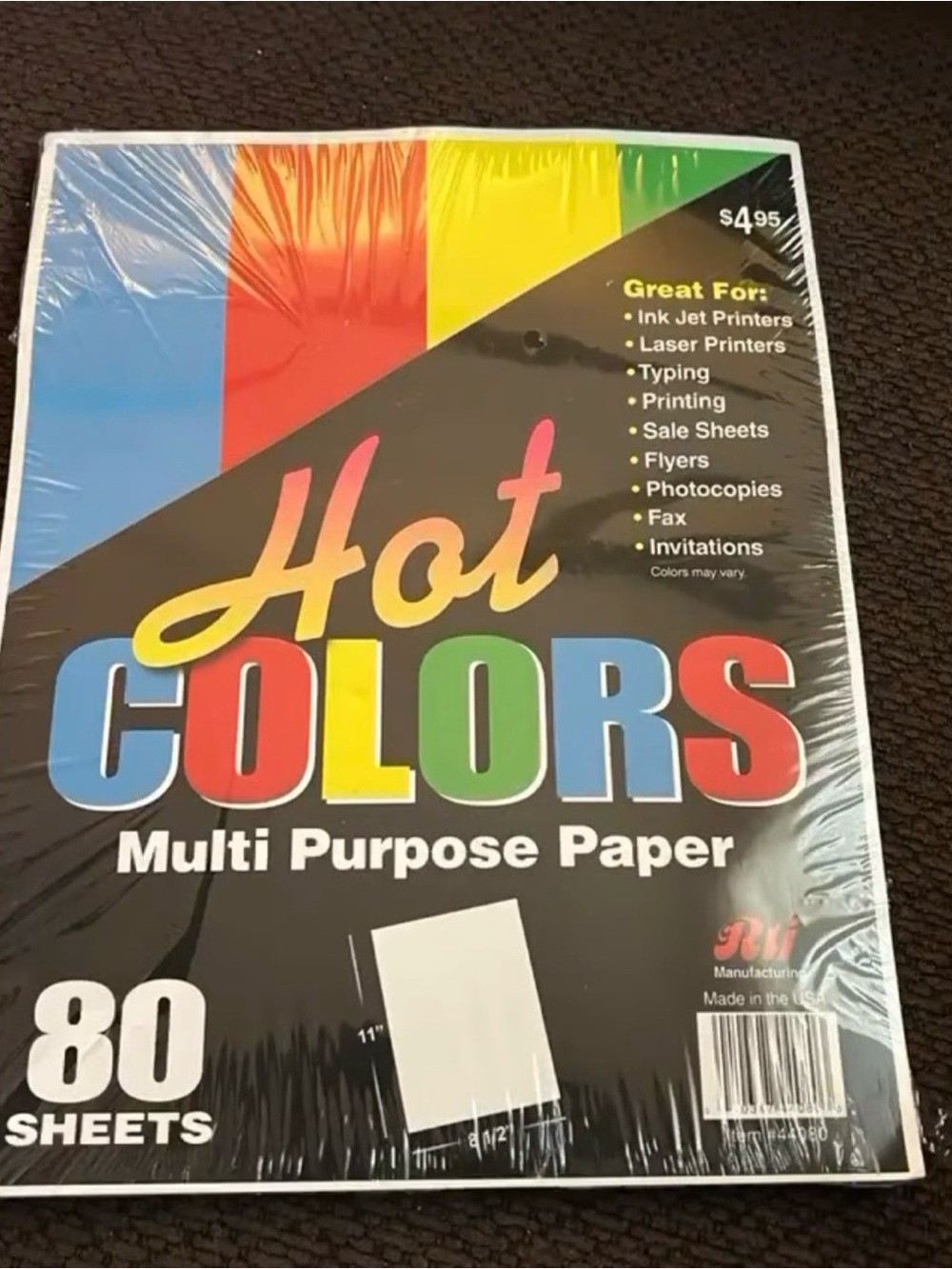 Multi Purpose Paper - Assorted Brights